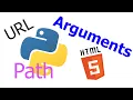 How to Add Path Arguments to a Python Flask Website