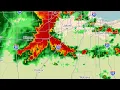 Radar loop with reports and things to keep an eye on Derecho 26