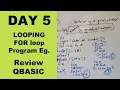 SEE Computer science Looping FOR loop in QBASIC Day 5 Readersnepal
