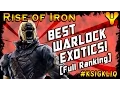 Download Lagu Destiny Best Warlock Exotics Full Exotic Armor Ranking