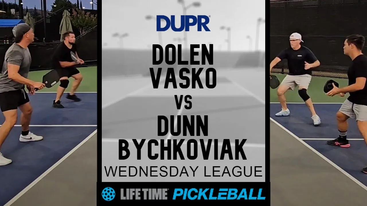 3.5+ Life Time DUPR Pickleball League -Dolen/Vasko v Dunn/Bychkoviak
