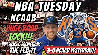 NBA Picks Today Tuesday 2/11/2025 | Free NBA Best Bets, Predictions & NBA Player Props Today