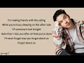 Keenan Te - Forgot About Us (Lyrics)