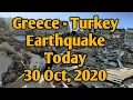 Download Lagu Turkey earthquake today 30 October 2020 Aerial View , People Death Injured ,Buildings Collapse