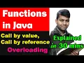 Functions in Java Call by Function overloading Important for 2023-24 Exams