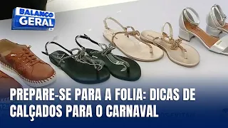 Folia e conforto: escolha os calçados certos para o Carnaval