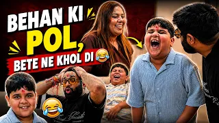 Behan Ka Asli Sach, Bete Ki Zubaani 😂| Sunny Arya | Tehelka Prank