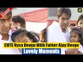 Lagu CUTE Nysa Devgn Shares Lovely Moments With Father Ajay Devgn | U Me Aur Hum | Flashback