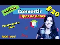 Como CONVERTIR TIPOS DE DATOS en JAVA Casting PASO A PASO 100 practica FACIL