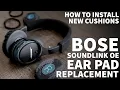 Bose Soundlink OE Ear Pad Replacement - Replace Ear Pad Cushions Bose On Ear Wireless Headphones
