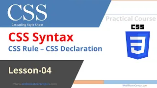 CSS Syntax - CSS Rule