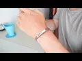 Binari Bracelet - the only personalised bracelet with your own binary initial