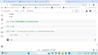 Data-Type None and Numeric in Python Class-4