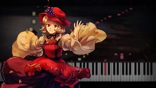 Piano Solo Touhou 10 Because Princess Inada Is Scolding Me Synthesia Tutorial Arrangement 