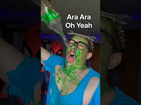 Ara Ara Oh Yeah 😅 Ft. Hulk x Spidergirl 😅 #shorts #comedy #cosplay