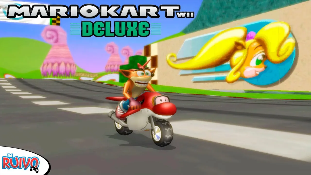 Mario Kart Wii Deluxe 5.0.1 com 432 PISTAS NOVAS no Nintendo Wii