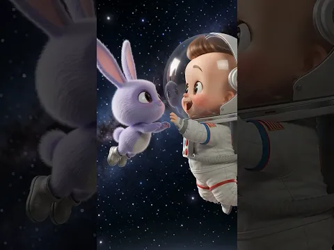 Space Trampoline Bounce on the Moon! 🚀🌙 #Shorts