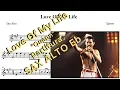 Lagu Love Of  My Life - Partitura Sax Alto - Quenn
