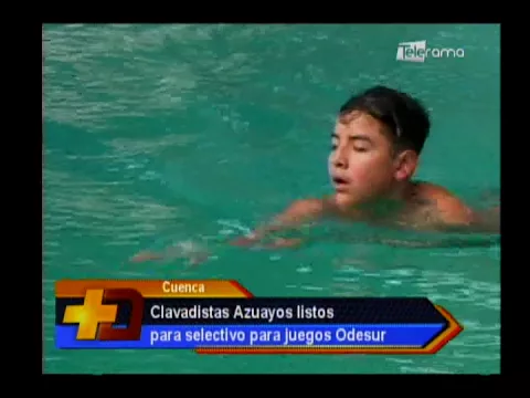 Clavadistas Azuayos listos para selectivo para juegos Odesur