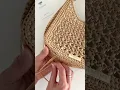 Lagu Attach Crochet Panels LIKE A PRO (Raffia Bag Tutorial)
