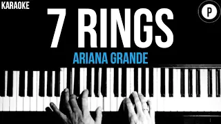 Download Ariana Grande - 7 Rings Karaoke SLOWER Acoustic Piano Instrumental Cover Lyrics MP3