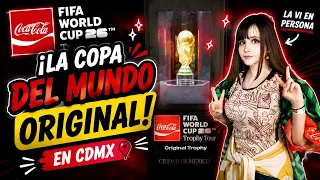 LA COPA DEL MUNDO ORIGINAL en CDMX | Experiencia Coca‑Cola x FIFA