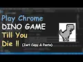 How to Hack Chrome Dino Game Best Offline Game Junior Programmer