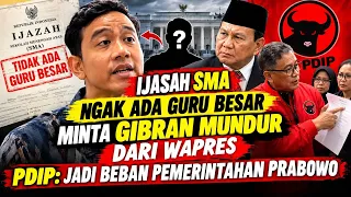 GEMPARRR! POLEMIK IJAZAH GIBRAN MEMANAS, DESAKAN MUNDUR WAPRES BIKIN GEGER!
