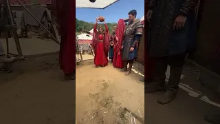 من كواليس زواج علاء الدين وغونجا المؤسس عثمان قيامةارطغرل اشتراك لايك شير Bala Gonja Alaidin 