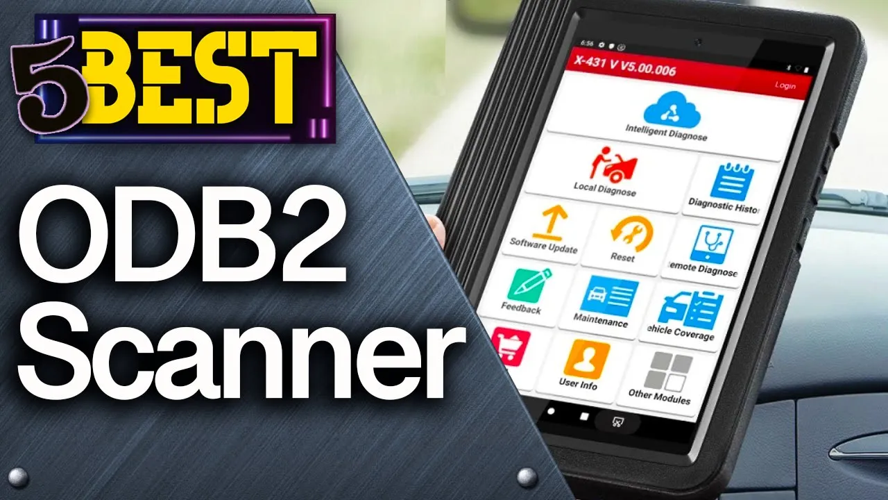 ✅ TOP 5 Best OBD2 Scanners  [ 2023 Buyer's Guide ]