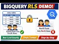 Google BigQuery Row Level Security