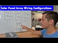 How to Design an Off-grid Solar Power Array Wire Configuration