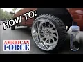 HOW TO CLEAN AND POLISH AMERICAN FORCE FORGED WHEELS BY HAND