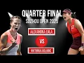 Download Lagu ALEXANDRA EALA vs VIKTORIJA GOLUBIC | SUZHOU OPEN 2025 | QUARTER FINAL |