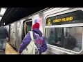 R160 G Trains to Coney Island at Metropolitan Av-Lorimer St
