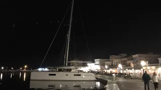 Back in the water at Planaco (Aegina, Greece) – Sailing Cat Greatcircle (ep.59)