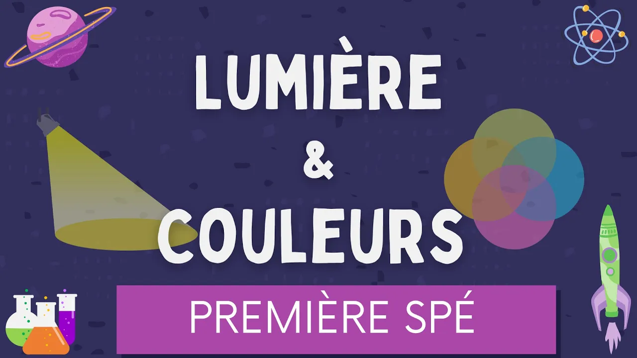 Lumière & Couleurs | oeil synthèse additive soustractive | Première Spécialité Physique Chimie