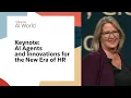 HCM Roadmap and Strategy: AI Agents and Innovations for the New Era of HR at Oracle AI World 2025