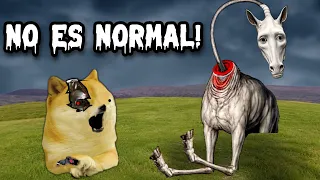CREEPY HORSE, Que le PASA A ESTE CABALLO SIN CUELLO? - Hilos con cheems