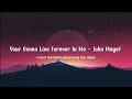 Your Gonna Live Forever In Me - John Mayer (cover) | Lyrics