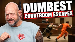 Dumbest Courtroom Escapes Ever Caught on Camera | Larry Lawton Reacts Larry Lawton