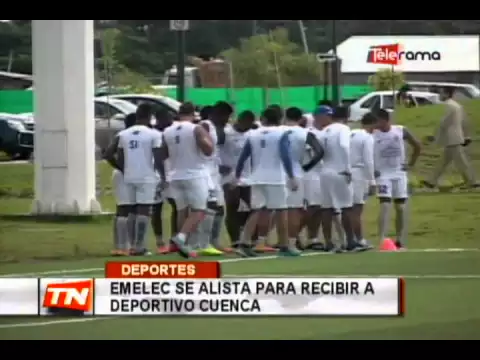 Emelec se alista para recibir a Deportivo Cuenca