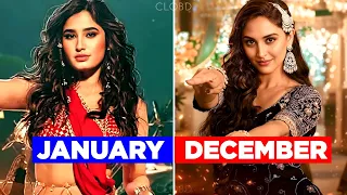 2025s top 10 most viewed songs of each month 12 months 12 bollywood winners clobd