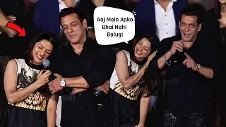 bhumika chawla super fun and cutest moment with salman khan tere naam jodi masti
