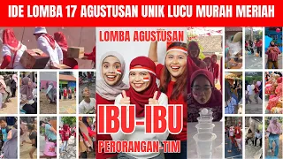 lomba agustusan ibu ibu paling lucu terbaru