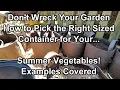 Picking the Right Fabric Pot for a Summer Garden Sizes for Tomatoes Peppers Squash Beans More