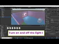 Unity Turn On and Off The Light - Script Sncluded