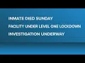 Inmate found dead at Dixon Correctional Center