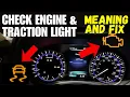 Is Check Engine Light and Traction Control Light On Here s What it Means How to Fix It
