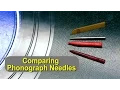 Comparing 4 Types of Needles on an Old Phonograph
